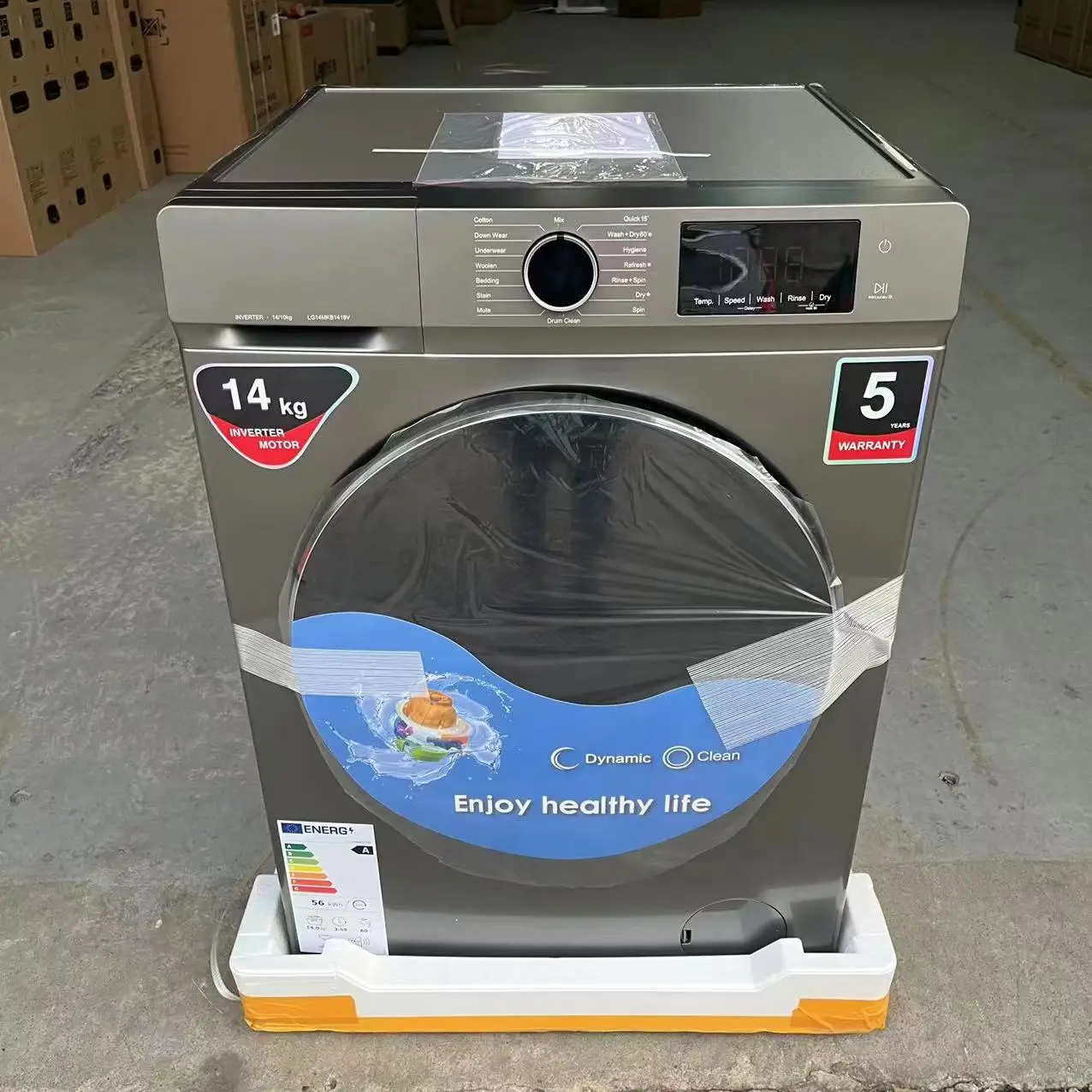 14kg 2 In 1 Washer And Dryer Combo Automatic Front Loading Washing Machines And Drying Machines