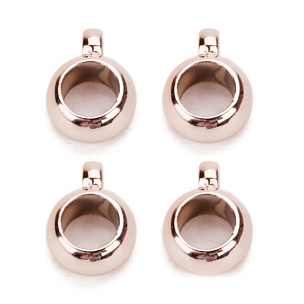 

100Pcs Elegant Pendant Accessories Simple Stylish Design for DIY Keychain Necklace Rose Gold 5Mm 8Mm Necklace Jewelry Dangler