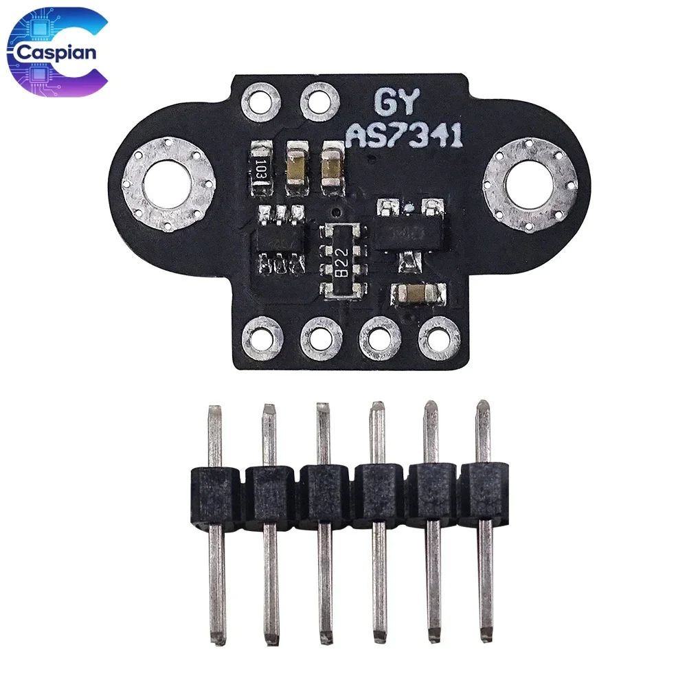 5Pcs GY-AS7262/AS7263/AS7341 Visible/IR Spectrometer Sensor Module for Arduino