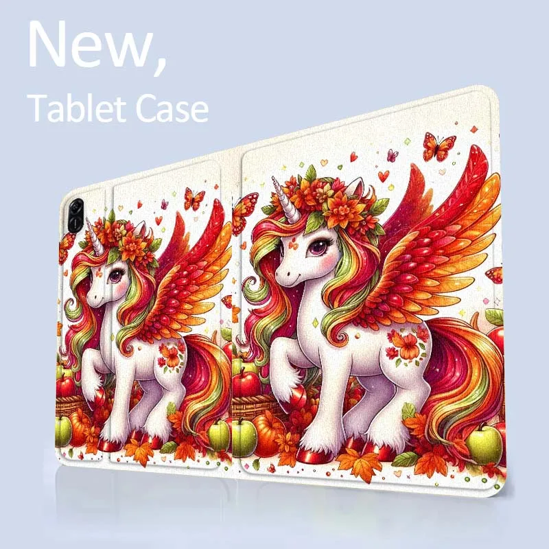 

Trendy Unicorn Cute Tablet Case For Honor Tab Pad 6 7 8 9 X8 V7 V8 X9 13 X8a X9a Pro 10 Magic GT GT2 10.1 13.3 Inch