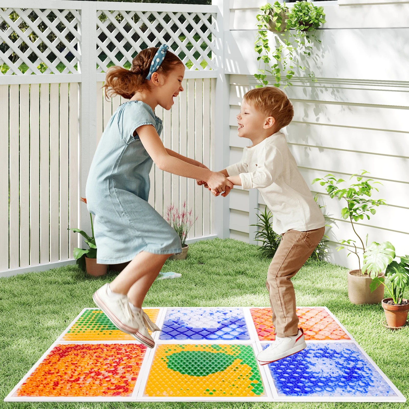 Color Discovery Sensory Tiles Kids for Education Corners Sensory Squish Floor Tiles Autism Sensory Matts