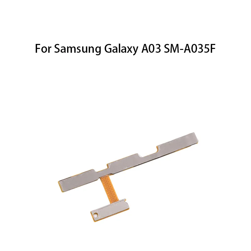 Orig Power ON OFF Mute Switch Control Key Volume Button Flex Cable For Samsung Galaxy A03 SM-A035F