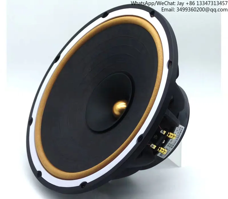 

Акустическая система HF-139 HiFi, 12-дюймовый широкополосный динамик HiFi Y35 с аэрокосмическим магнитом, бумажный диффузор с кожаной окантовкой, алюминиевый корпус