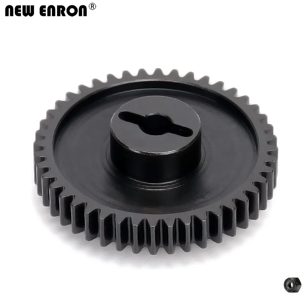 NEW ENRON 1Pcs Steel Heavy Duty 44T Super Main Gear 102093 86130 for RC Car HPI 1/8 RTR Savage Flux X 4.6 5.9 Nitro MT Super 5SC