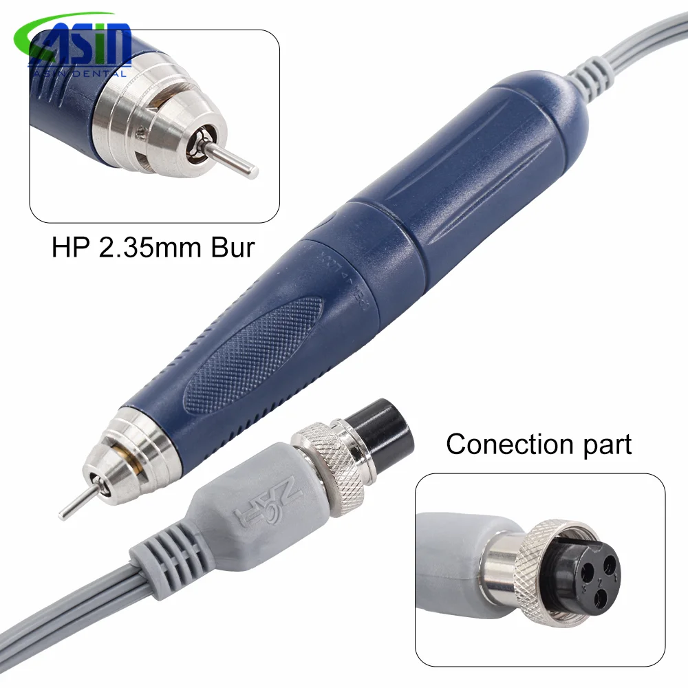 Dental Electrical Micromotor Polishing Handpiece 2.35mmHP 70,000RPM Non-Carbon Brushless Engraving Machine Handle Dentistry Tool