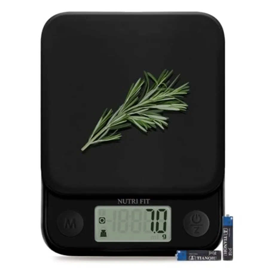 Small Digital Kitchen Scale for Weight Loss Baking Cooking Coffee w...