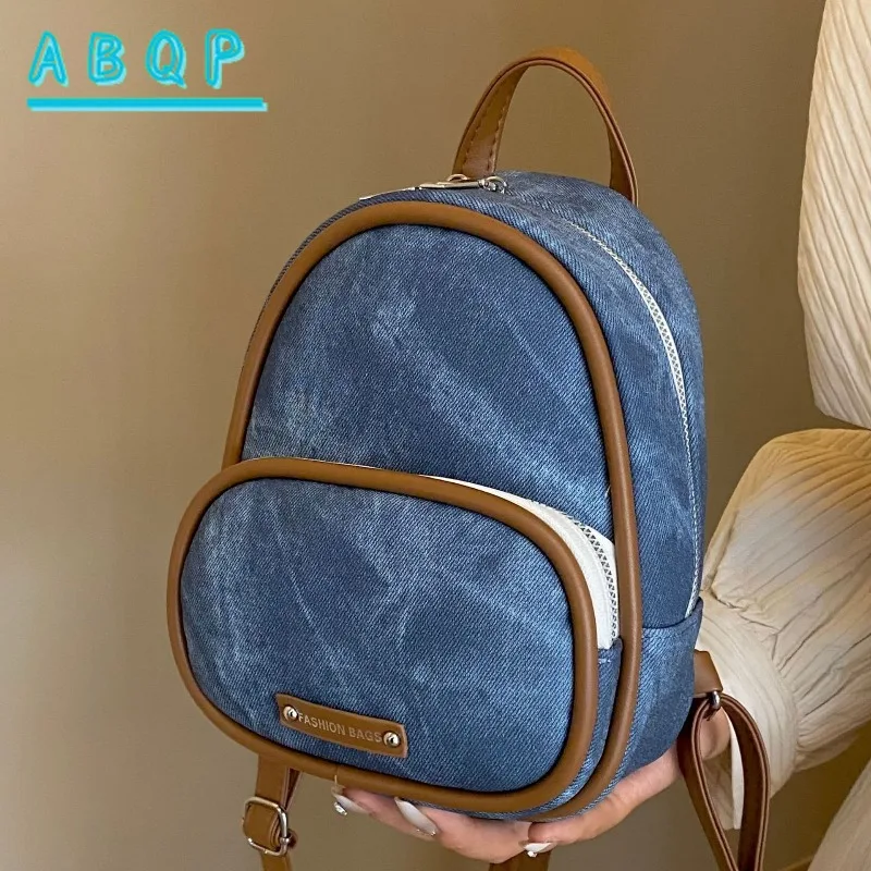 

New Mini Backpack Luxury Brand Fashion Trend Women's Backpack PU High Quality Lightweight Mini Travel Leisure Backpack