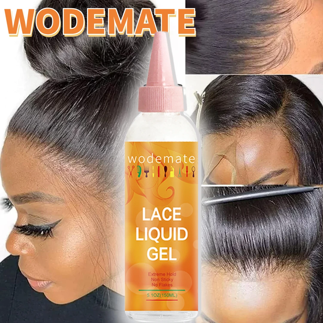 Liquid Gold Lace Glue for Wigs Glueless Lace Glue Gel Temporary Hold Lace Bonding Glue Invisble Wig Adhesive For Hair Systems