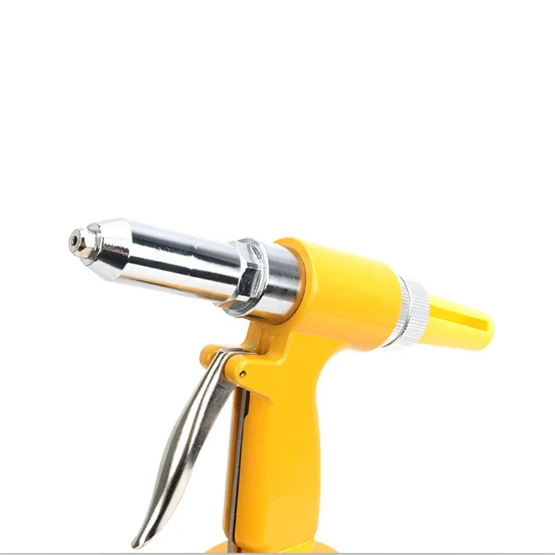 Industrial Nail Riveting Tool Pneumatic Tool Three-jaw Air Riveter Heavy Duty Pneumatic Riveting Gun 2.4/3.2/4.0/4.8 Capacity