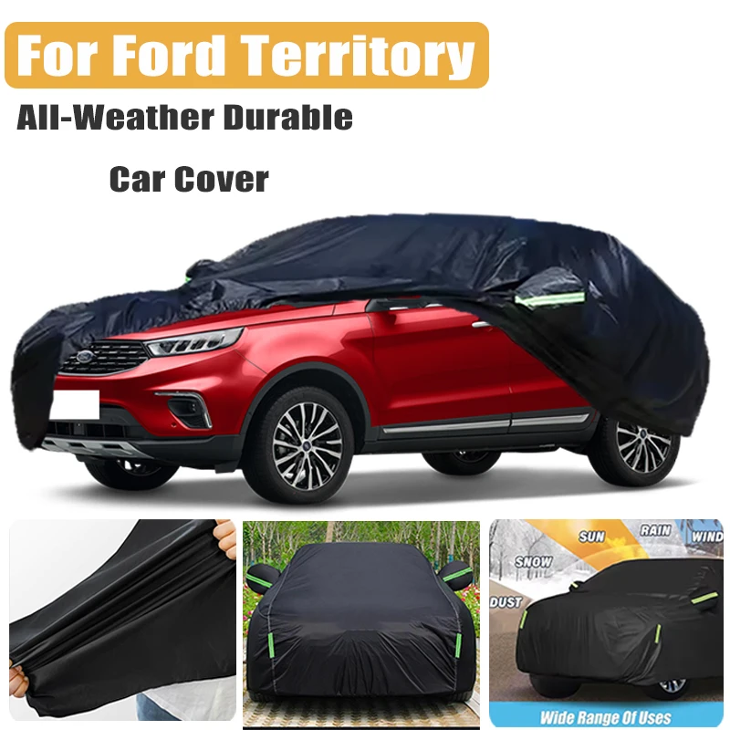 

Чехол для автомобиля Ford Territory: полная защита от снега, солнца, воды и пыли. Водонепроницаемый, пылезащитный, для наружного применения.