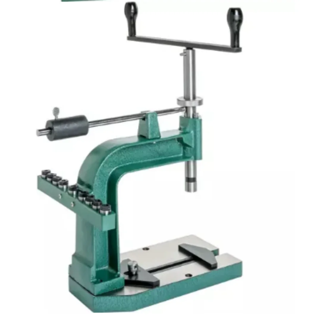 Hand‑Powered Tap and Die Machine, Portable Manual Tapping Tool for DIY Workshop Use