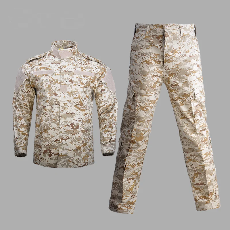 New Night Camouflage Suit ACU Python Pattern Camouflage Wear Resistant Training Suit MC/CP Camouflage Suit