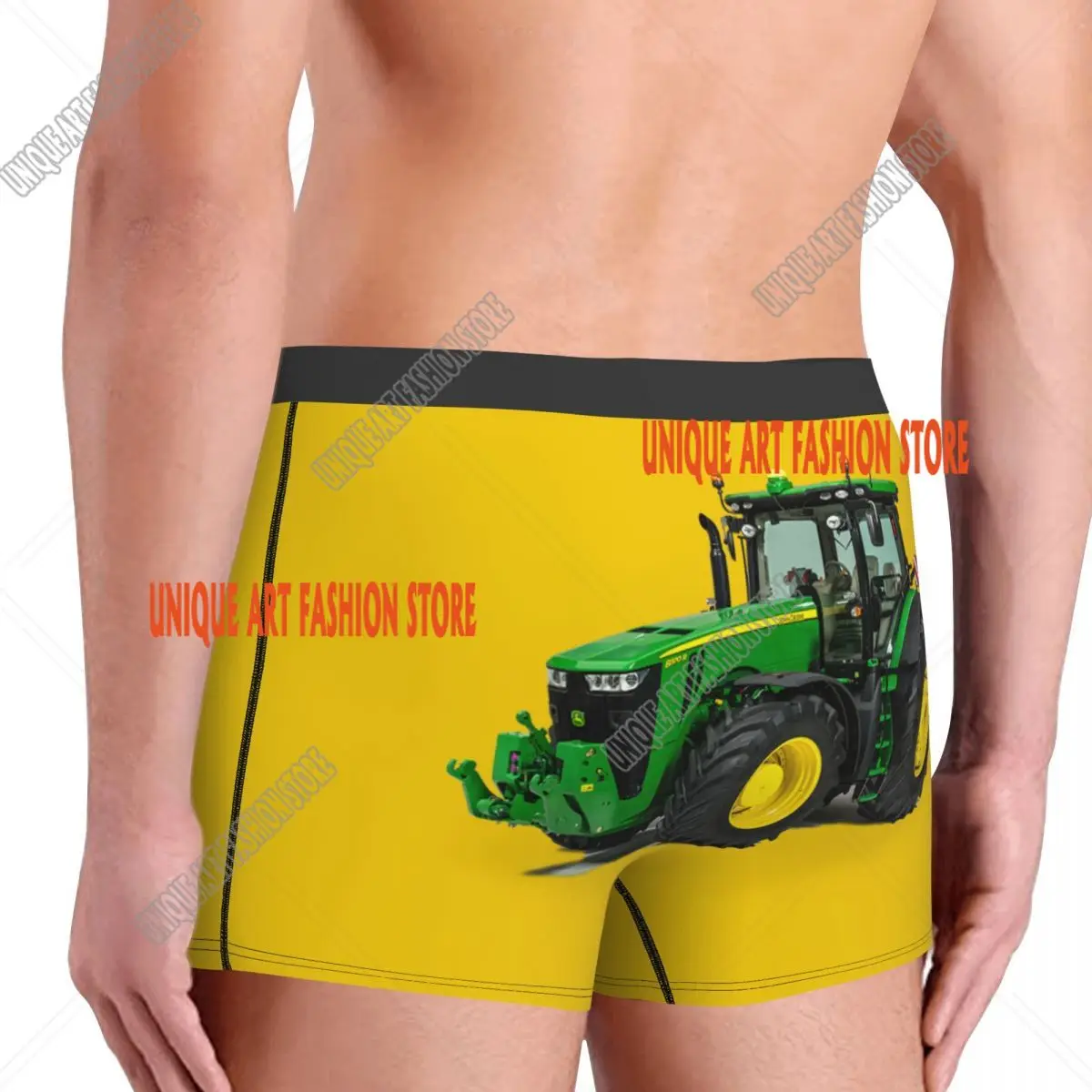 Pantaloncini boxer per trattore personalizzati per uomo Mutandine intimo sexy stampate in 3D Slip Mutande traspiranti