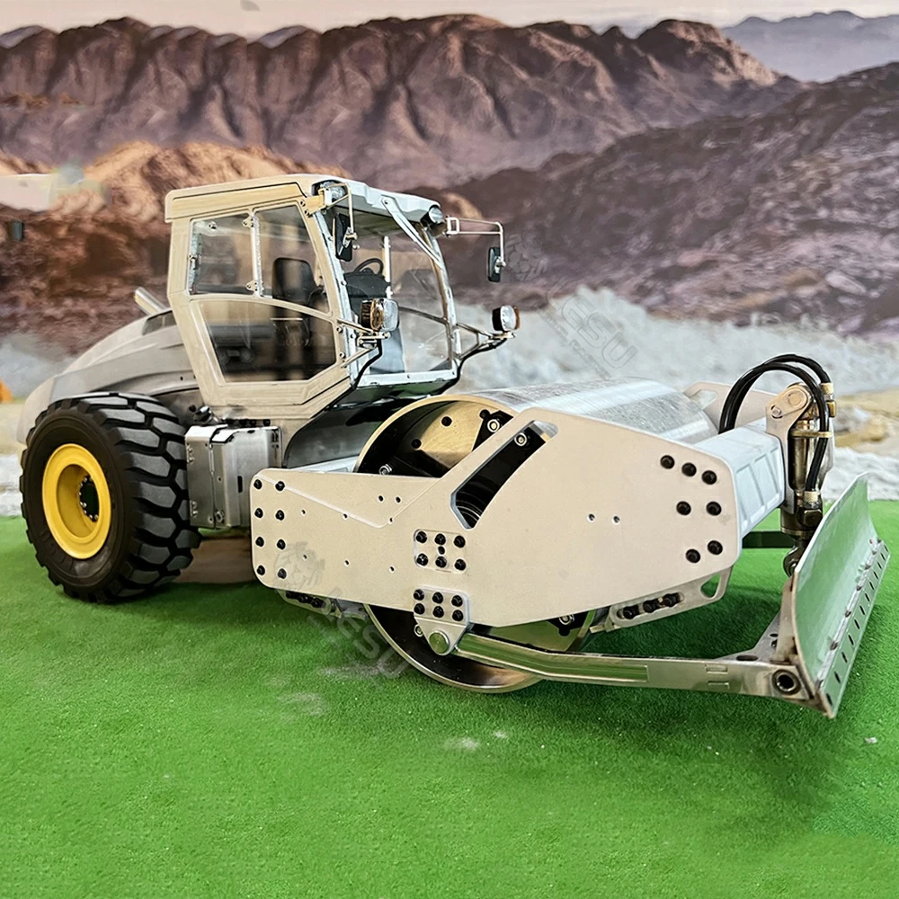 

LESU Roller 1/14 Aoue-H13i RC, гидравлический ролик, металлический вилочный погрузчик, модель с фотозвуковой системой, Строительная техника, игрушка