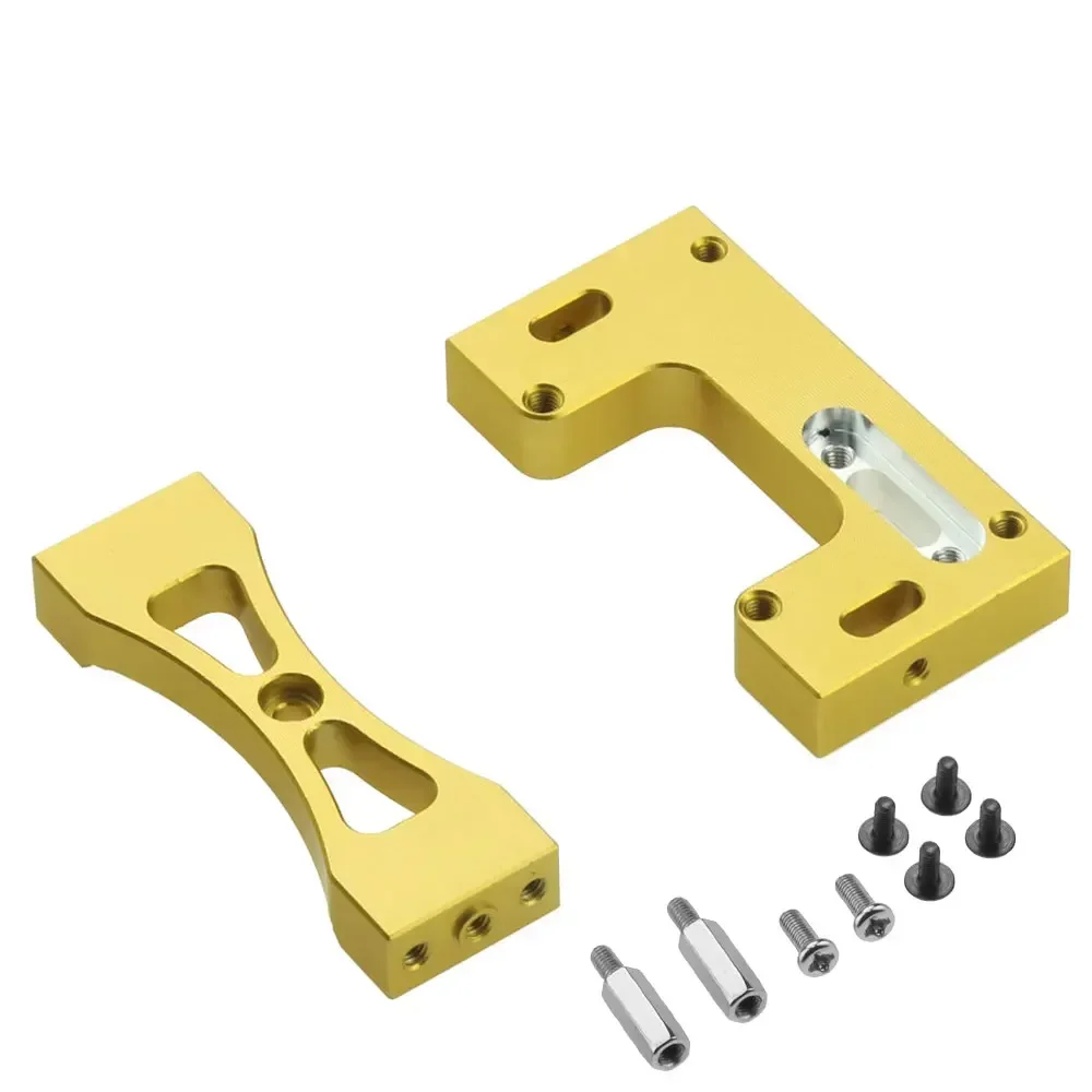 

Metal Steering Servo Fixed Mount Bracket for WPL 1/16 MN D90 99s RC Car Upgrade Parts Accessories