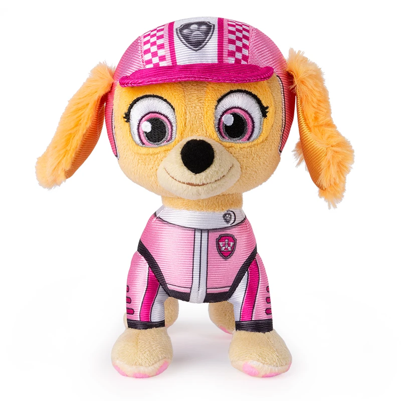 Original Paw Patrol Ready Race Rescue 15-18cm Plush Toy Chase Marshall Skye Rullbe Rocky Zuma Children Christmas Gift Anime Doll