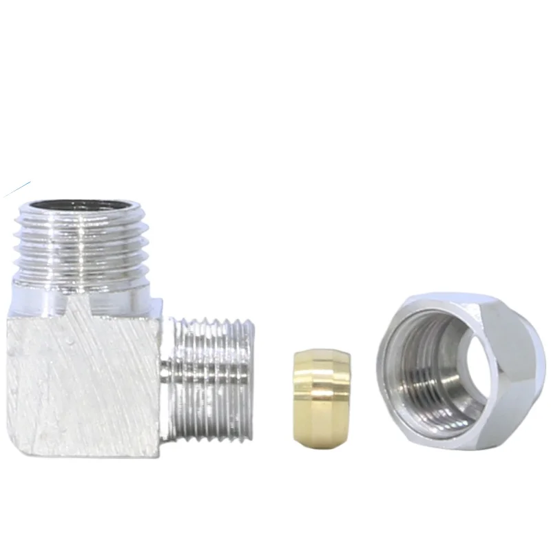 

Угловой коленчатый наконечник из нержавеющей стали, медный фитинг PL6/8/10/12 — 01-02-03 — 04 точка G1/2/4/8