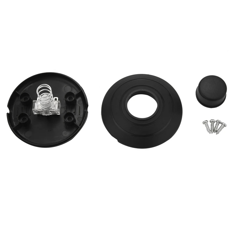 1Pcs Black In-Line Lamp Foot Switch Push Power Pedal Light Footswitch