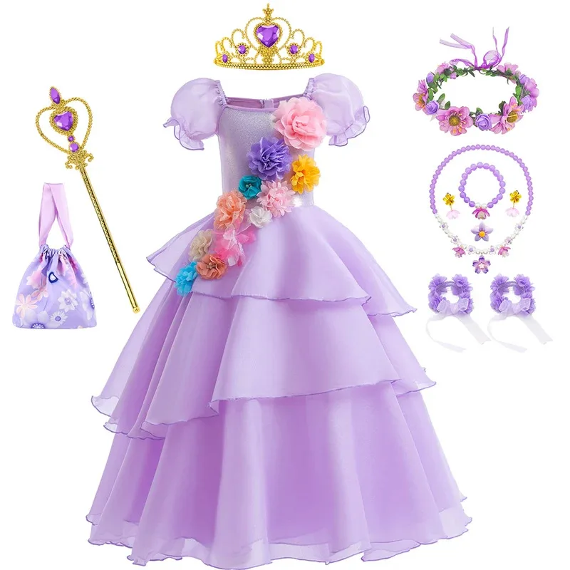 Robe inspirée de Mirabel, costume Mirabel, robe encanto, robe d'anniversaire Encanto, robe de princesse - France
