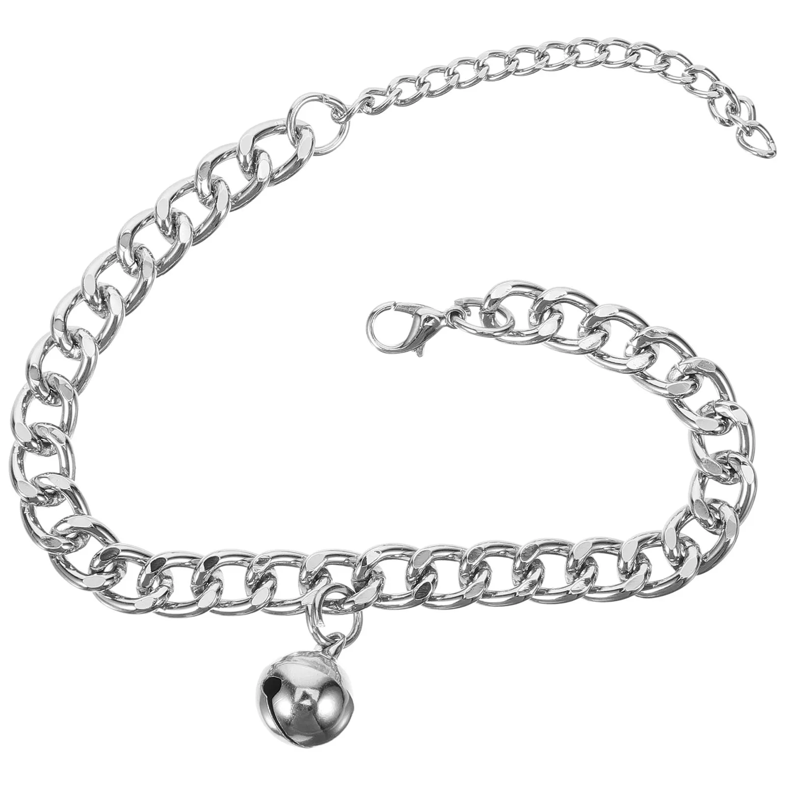 

Aluminum Alloy Pet Adjustable Cat Dog Collar Bell Rust-Resistant Durable Kitten Puppy Accessory Decorative Metal Collar