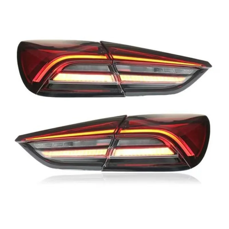 

4× Rear Lamp Rear Tail Lights Assembly DRL LED For Maserati Ghibli 2014-2022