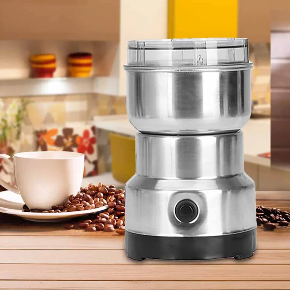 Coffee Bean Grinder Home Bean Mill 1PC Stainless Steel Ultra Fine Grains Chinese Medicine Crusher Electric Grinder