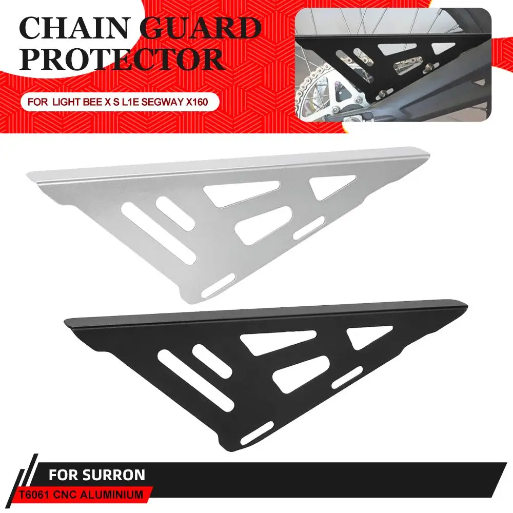 

Segway X160 X260 Motorcycle Funparts Chain Guard Cover Chain Protection For Surron Sur-Ron Lightbee Light Bee X S Dirt Pit Bike