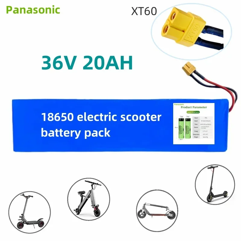 

36V 18650 Battery Pack Scooter For Kugoo S2 / S3 / S4 20000mAh Battery Pack Electric Scooter BMS Board 20Ah