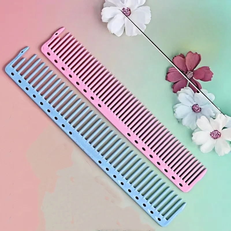Anti Static Wide Dense Teeth Dual Use HairdressingComb Barber's Specific Cutting Comb Sharp TailComb BarberShop ToolsAccessories