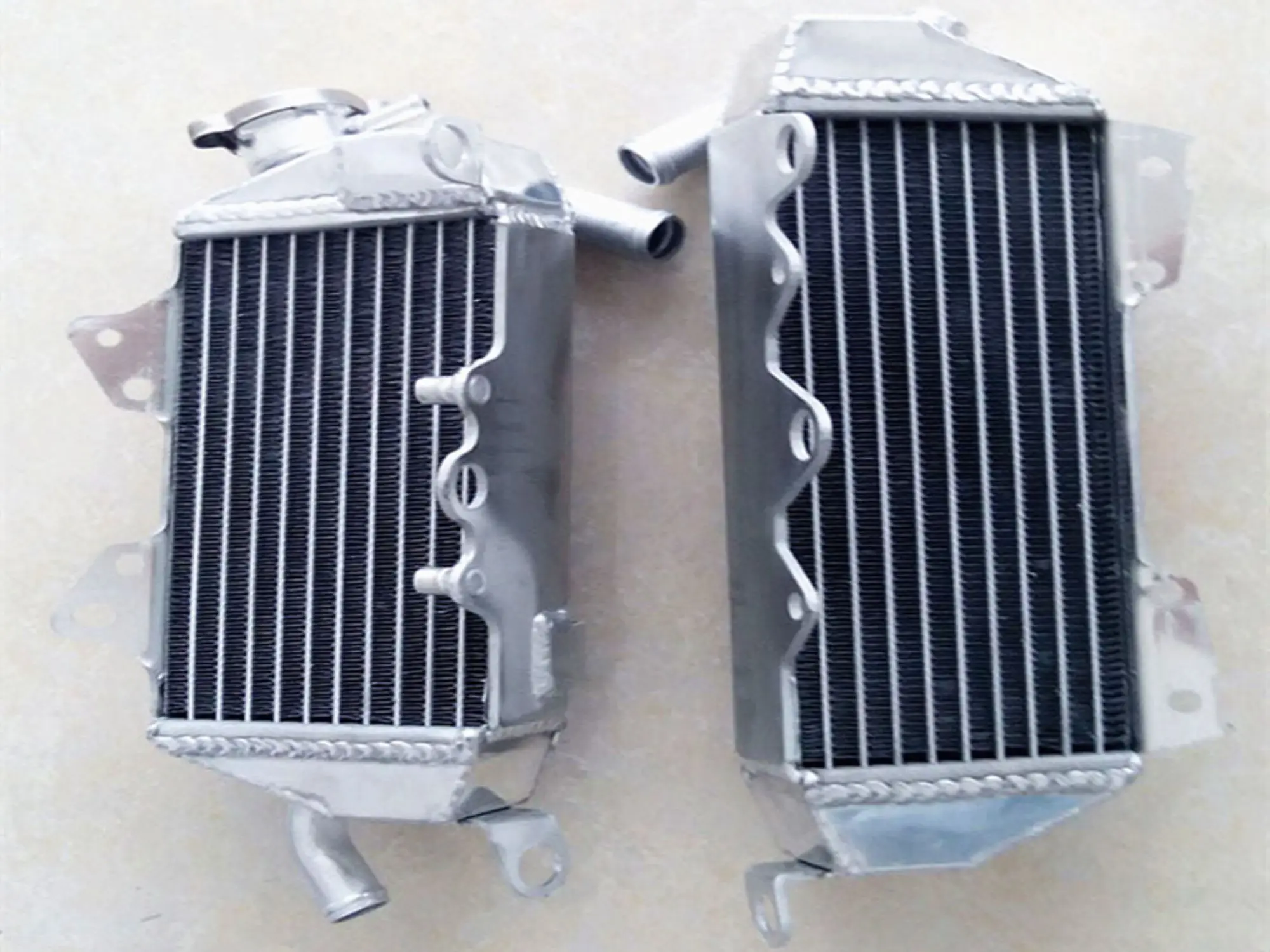 Left side & Right side For 1994-1996 Kawasaki KLX250 KLX250R KLX 250 R Aluminum Radiator Cooler Cooling Coolant 1994 1995 1996