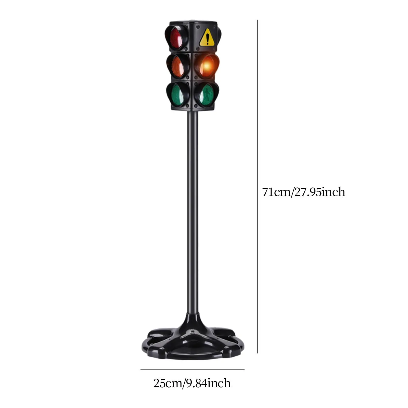 Brinquedo Crossroad Traffic Light para Crianças, Modelo de Aprendizagem Precoce, Brinquedo Pretend para Meninos e Meninas, Presentes de Aniversário, Favor de Festa