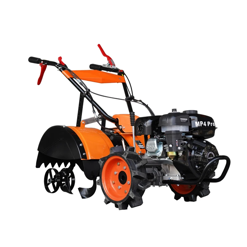【Hot】HWASDANMP4 Pro H170F Gear Deep Tillage Power Tiller 212CC Recoil Start Farming Equipment 7HP Gas-oline Engine Tiller Cultiv