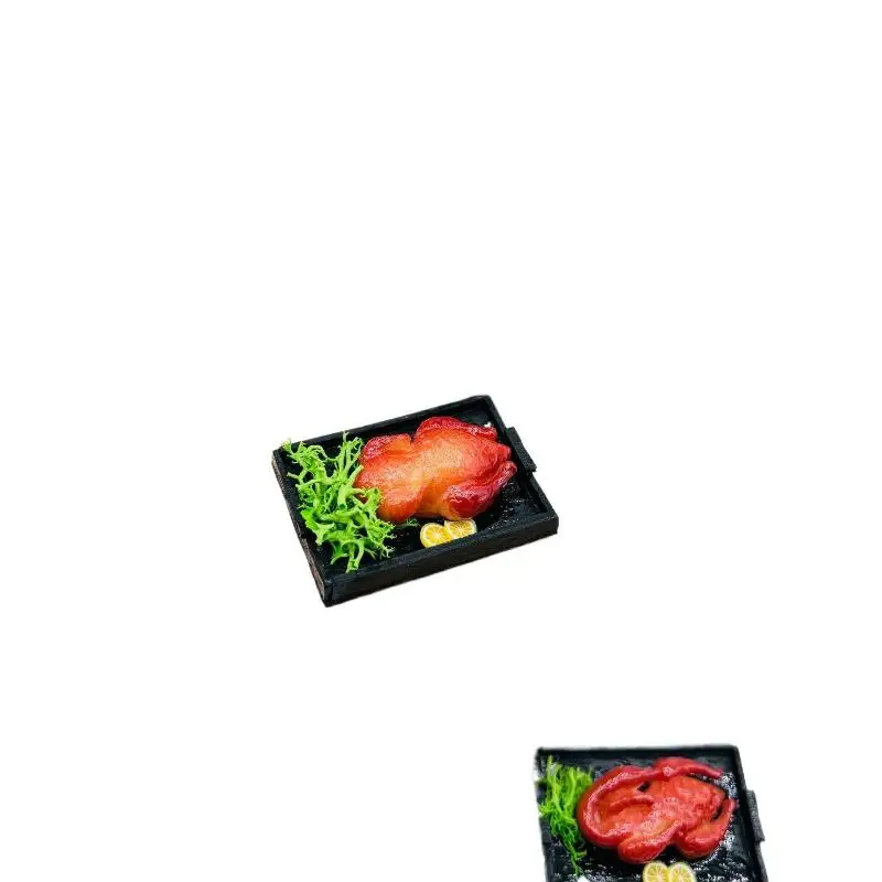 1 Piece Doll House Accessories 1:12 Dollhouse Miniature Food Toy Christmas Roasted Chicken And Roast Duck Scene Model