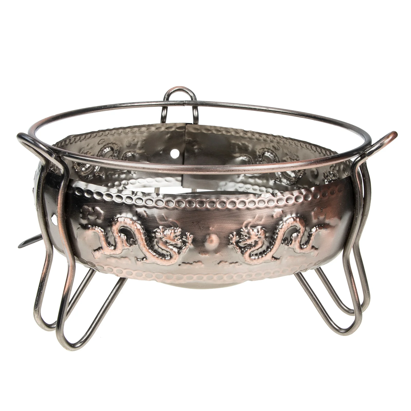 

Dual Portable Iron Alcohol Stove Base For Camping Hot Windproof Sturdy Light Picnic Cookware Small Pot Furnace Bar Buffet Food