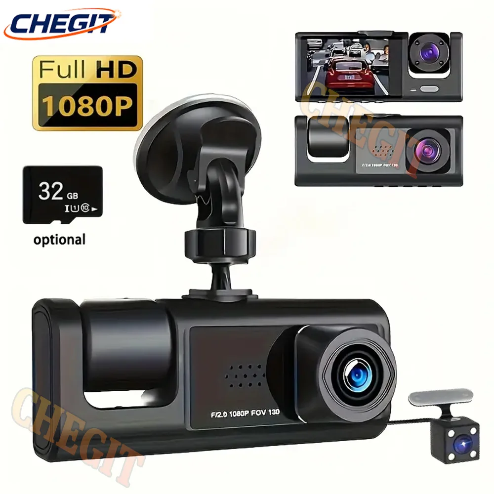3 Channel Car Dvr D…