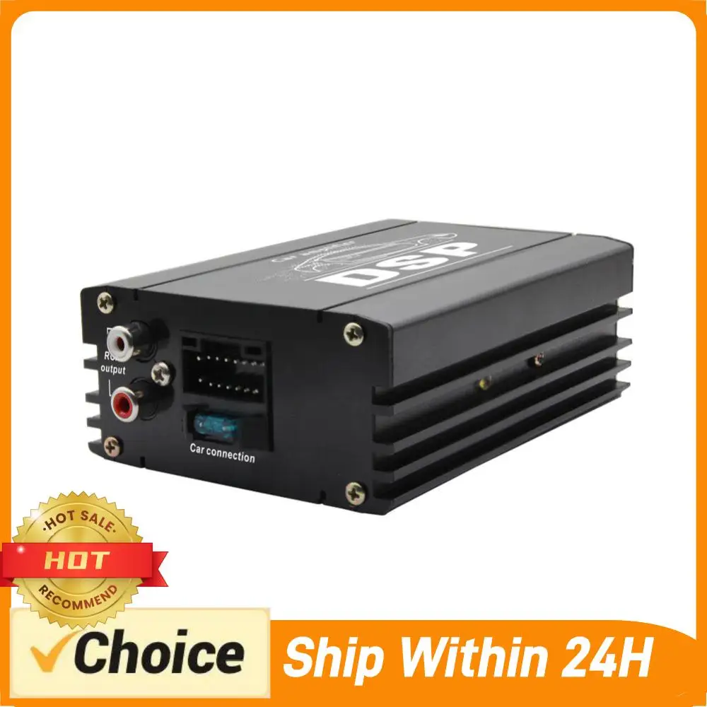 

4x50W DSP Car Power Amplifier 4 Channel Audio Digital Sound Processor Car DSP Amplifier for Car Audio Enhancement