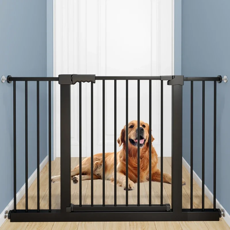 

Indoor Cat and Dog Playpen, Pet Barrier Railing, No-Punch Installation, Bidirectional Door, Safe Design, Handy Fence