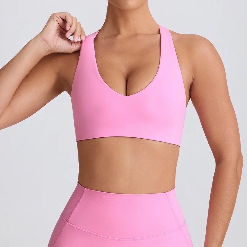 Soutien-gorge de sport à motif en forme de cœur, hanche pêche, Compression abdominale sans couture, Leggings de Yoga, course à pied, Fitness, costumes