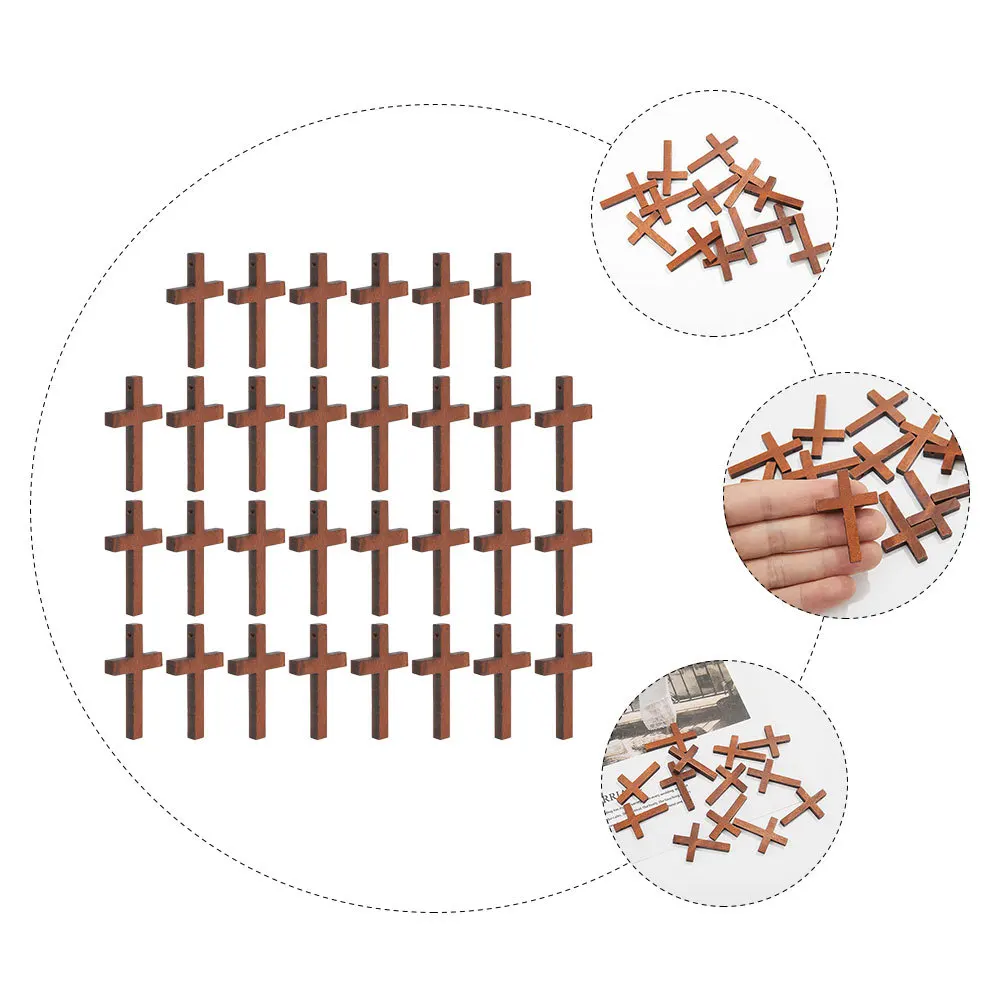 

Cross Pendant Keychain Jewelry Charms Pendants for Jewellery Making Mini Crosses Ornaments Small Bulk