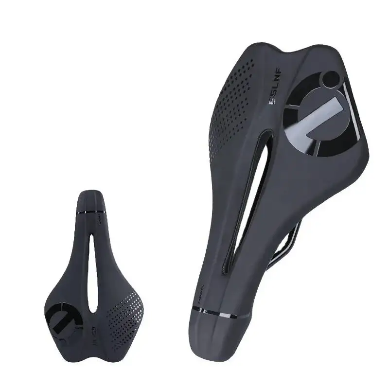 AliExpress ESLNF Universal Hollow Bike Saddle Comfort Shock-Absorbing Bicycle Seat Cushion Non-Slip Wear-Resistant For MTB Road Cycling