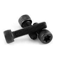 GB2671.2 M3 M4 M5 M6 M8 M10 M12 Black 12.9 Grade Cylindrical Cup Cap Torx Six Lobe Star Socket Head Security Screw Bolt