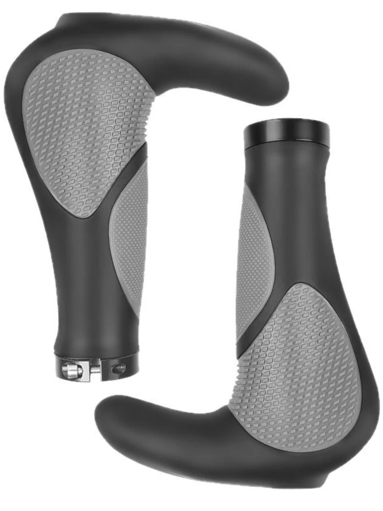 AliExpress OFFBONDAGE ESLNF Bike Handlebar Grips Non-slip Rubber MTB Cycling Ergonomic Soft Lock Bike Casing Sheath Shock Absorption Hand Grip Durable