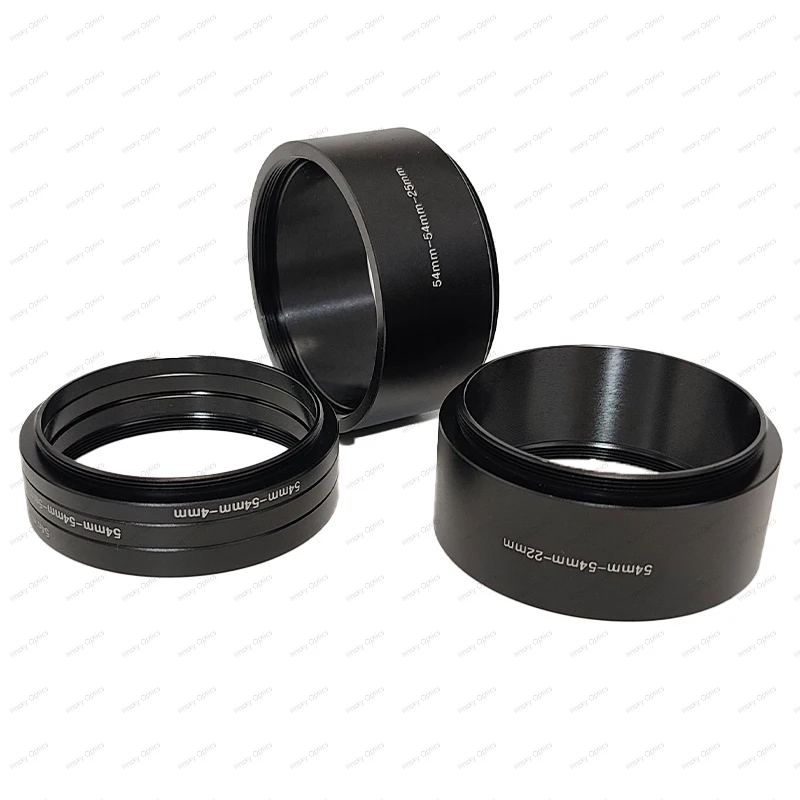 M54x0.75 Metal Focal Length Extension Tube Kits 4/5/6/7/8/9/10/11/12/15/20/25/30mm For Astronomical Telescope Photography T Ring