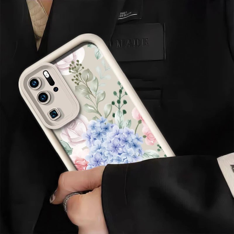 حافظة لهاتف هواوي P50 Pro P40 Lite 5G P30 P20 P Smart Pro Y9 Prime 2019 Y7A Y9S غطاء ناعم مقاوم للصدمات