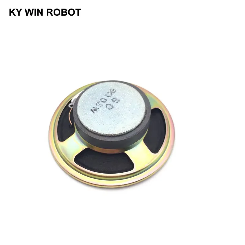 2 ピース/ロット新しい磁気紙キャップコーンスピーカー 8 オーム 0.5 ワット 0.5 ワット 8R スピーカー直径 57 ミリメートル 5.7 センチメートル厚さ 17 ミリメートル