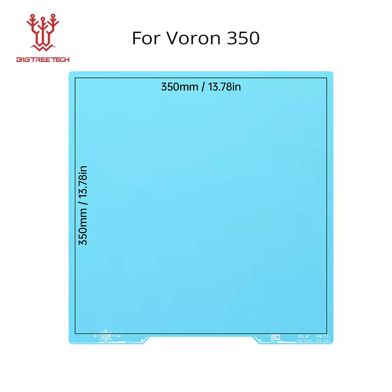 BIQU Panda Build Plate CryoGrip Pro Coating No Clog Spring Steel Double-sided for BambuLab Voron Kobra Adventurer 5M 3D Printer - Image 20