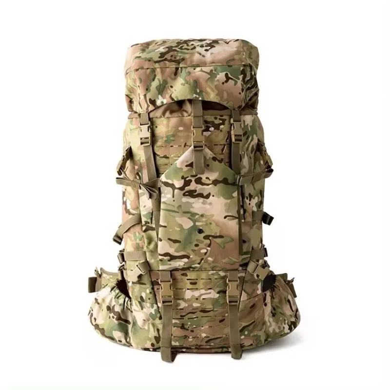 100L Large Capacity Tactical Backpack, Outdoor Multifunctional Professional Hiking Backpack