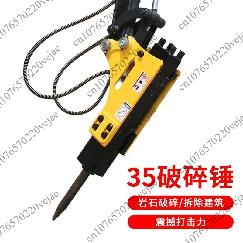 Mini Excavator Parts Bucket/Thumb/Earth Auger/Quick Hitch/Hydraulic Breaker Hammer Fast delivery Attachments 35