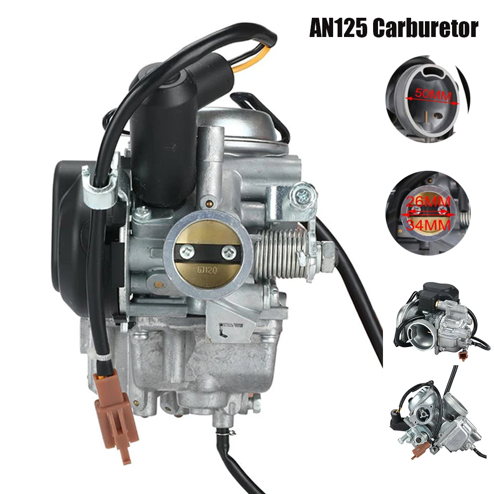 

26mm Carburetor Carb For Scooter Suzuki AN125 AN150 Burgman 125 Burgman 150 Haojue HS125T Neptune Burgman Vergaser Scooter Parts