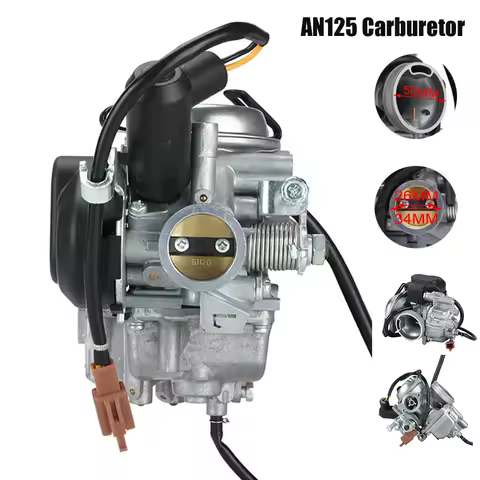 26mm Carburetor Carb For Scooter Suzuki AN125 AN150 Burgman 125 Burgman 150 Haojue HS125T Neptune Burgman Vergaser Scooter Parts